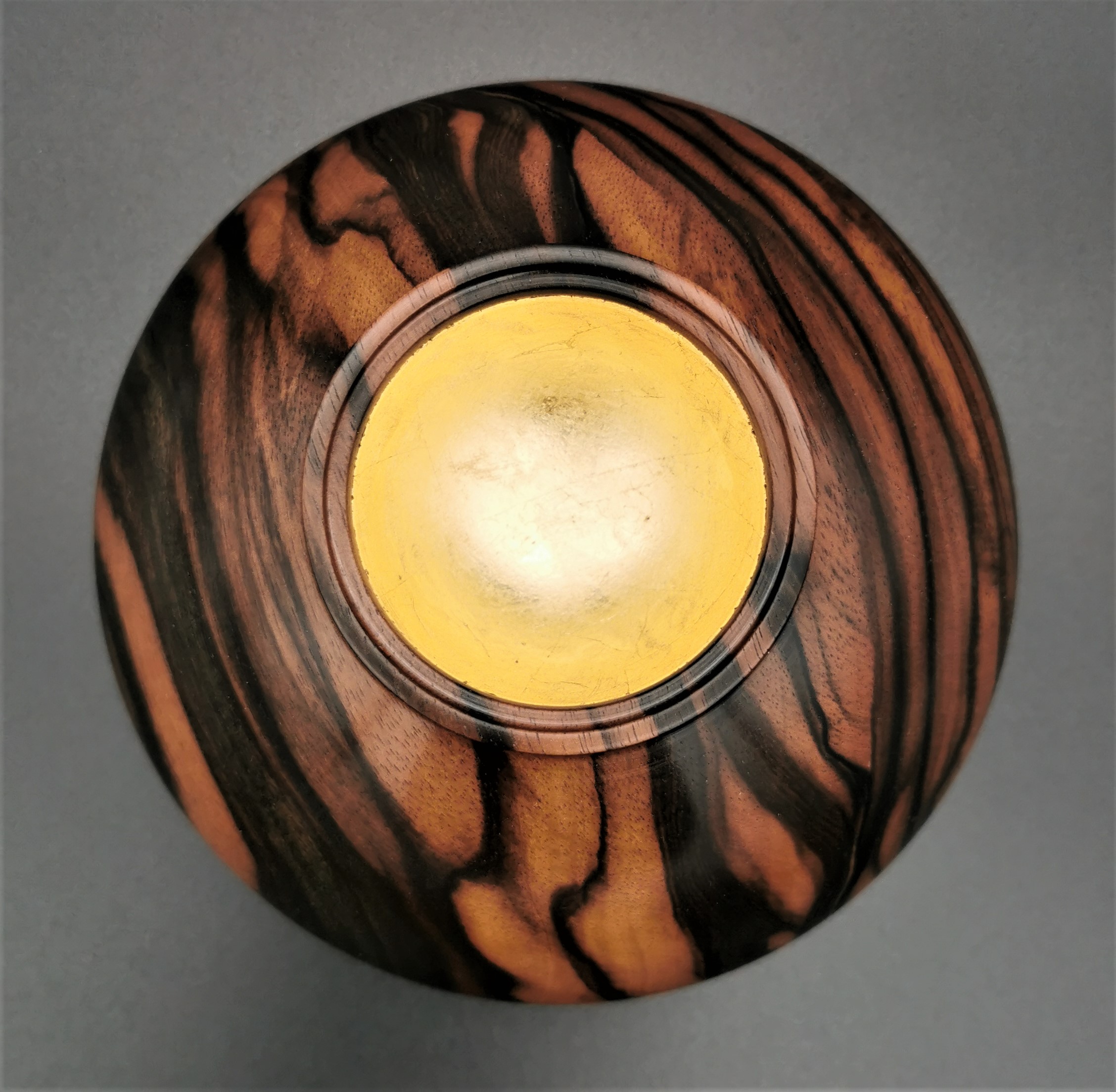 Makassar Schale (gold) – Bild 6