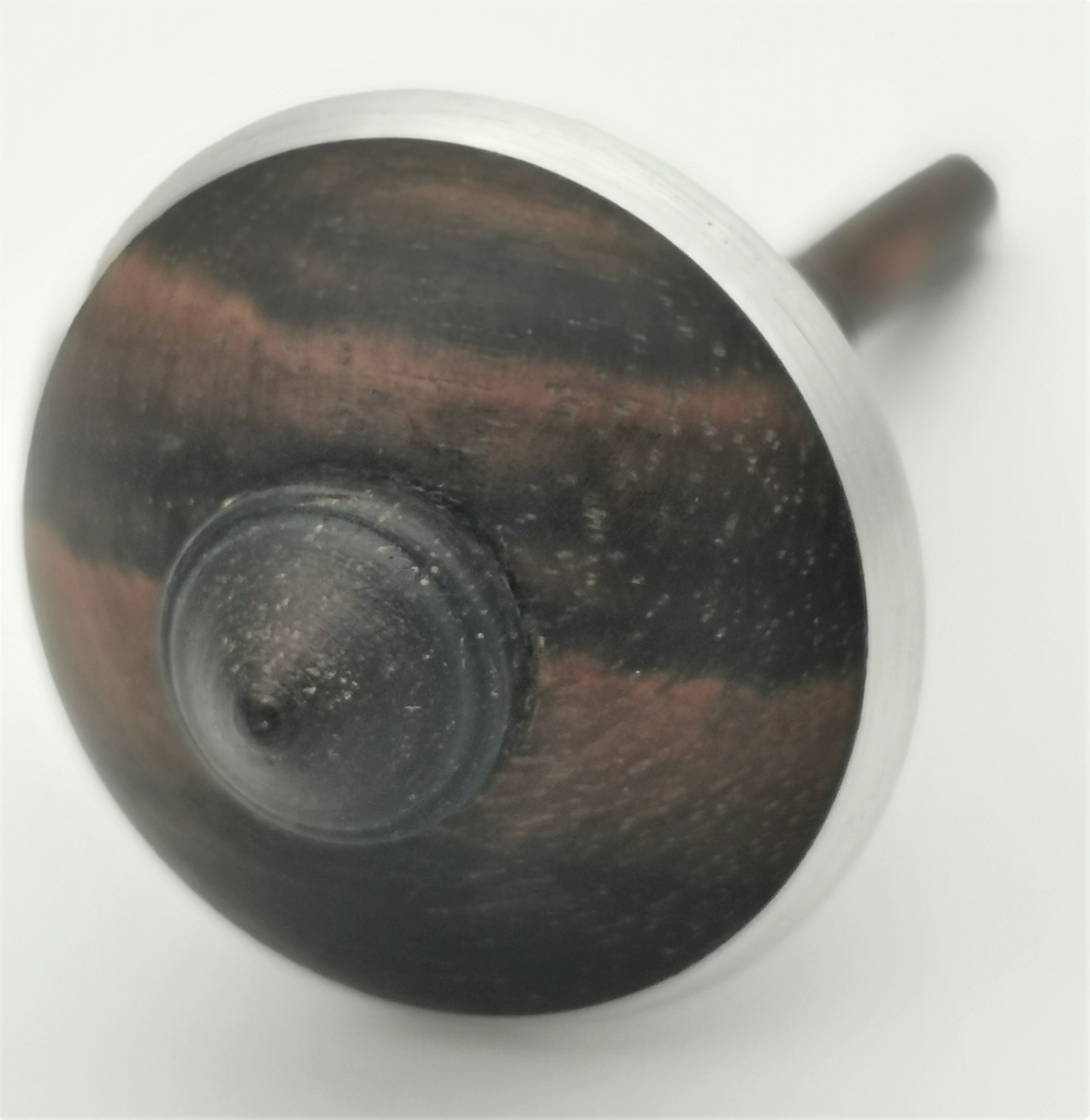 Makassar Kreisel (Amaranth und Aluminium) – Bild 4