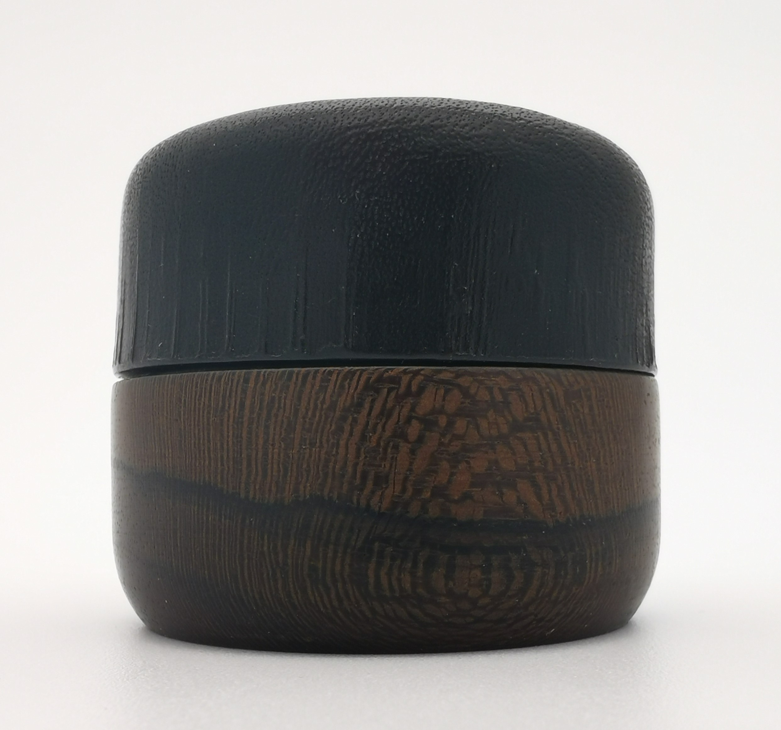 Ziricote Ringdose (Leder) – Bild 4