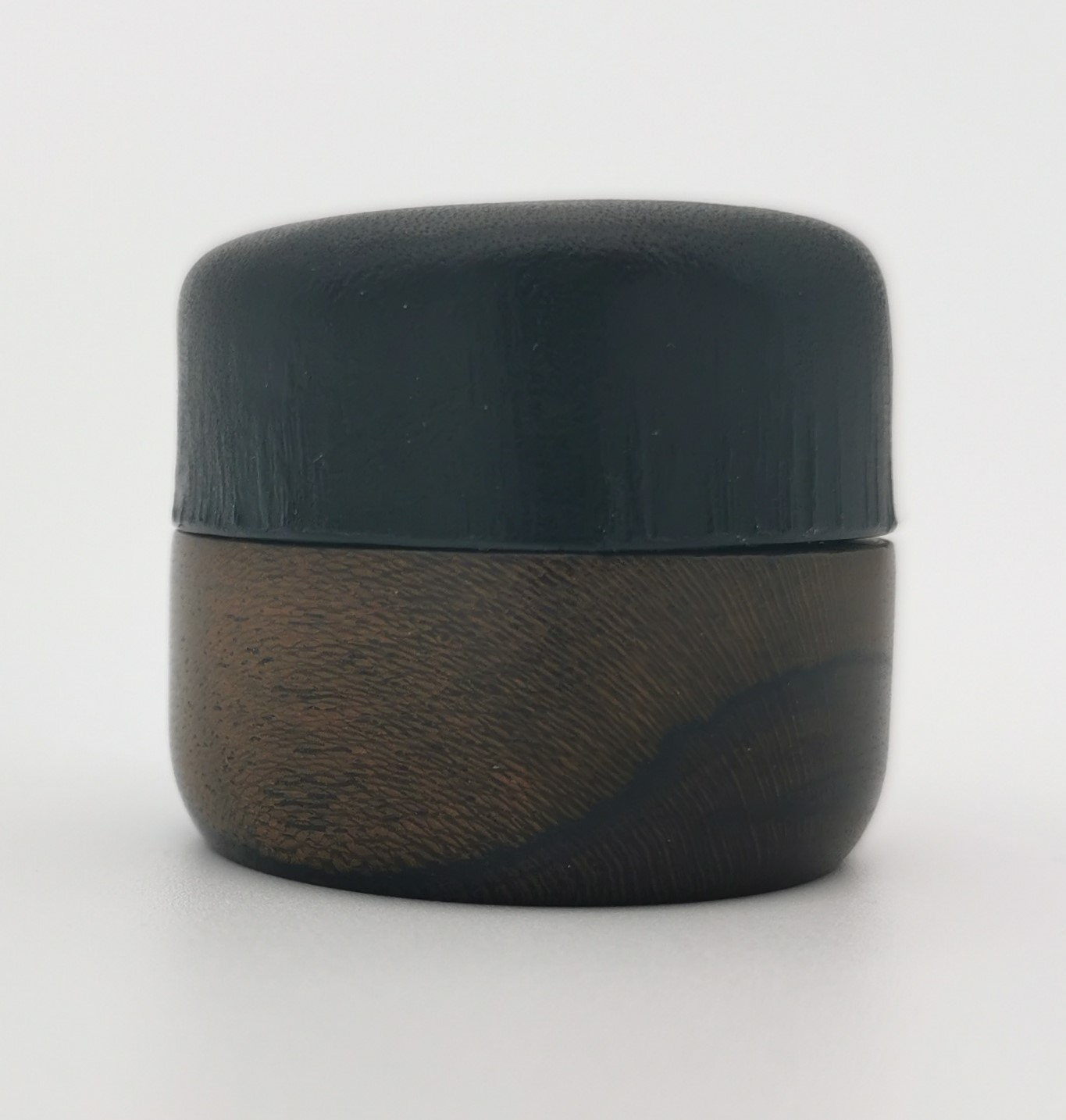 Ziricote Ringdose (Leder) – Bild 3