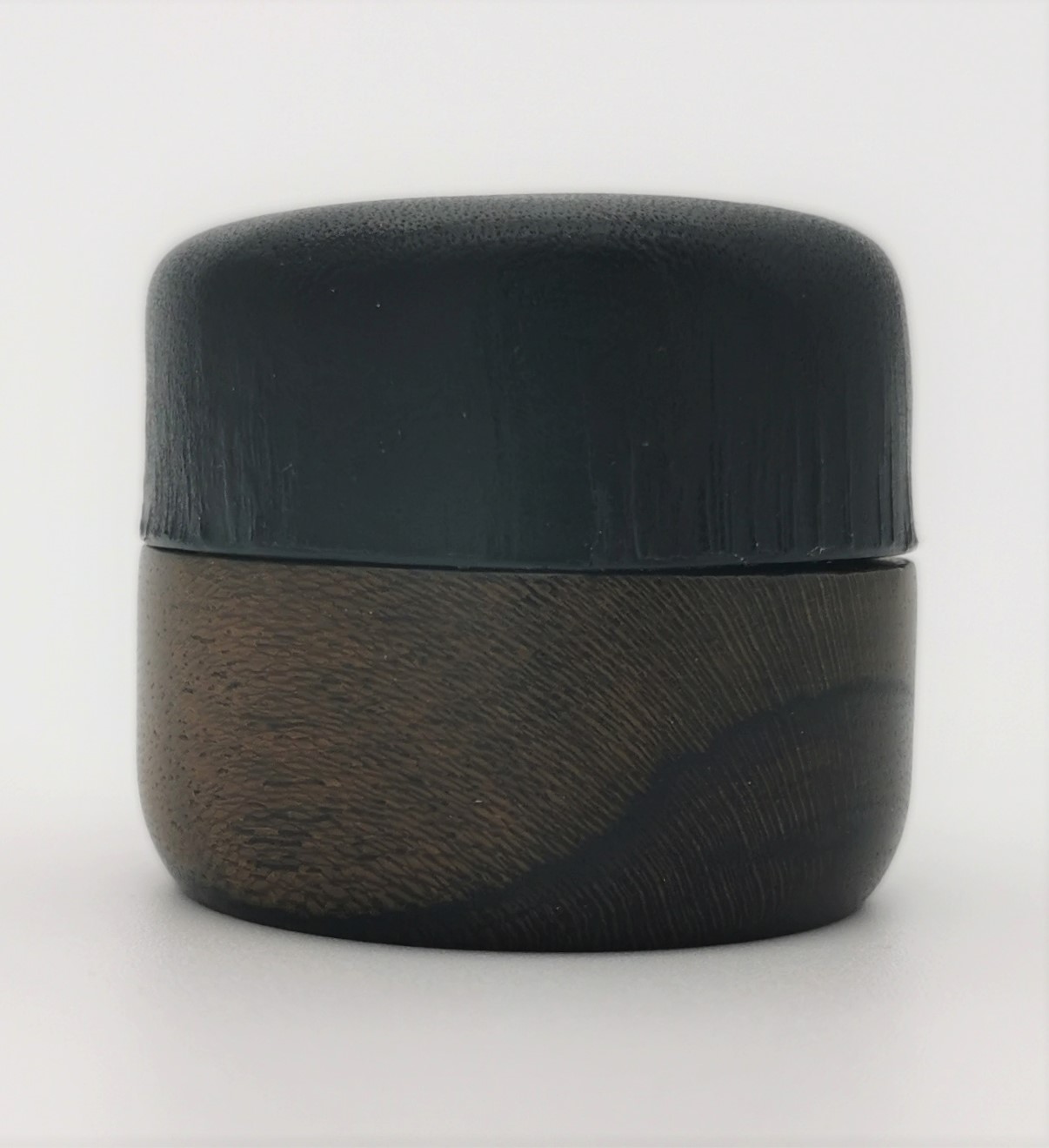 Ziricote Ringdose (Leder) – Bild 2