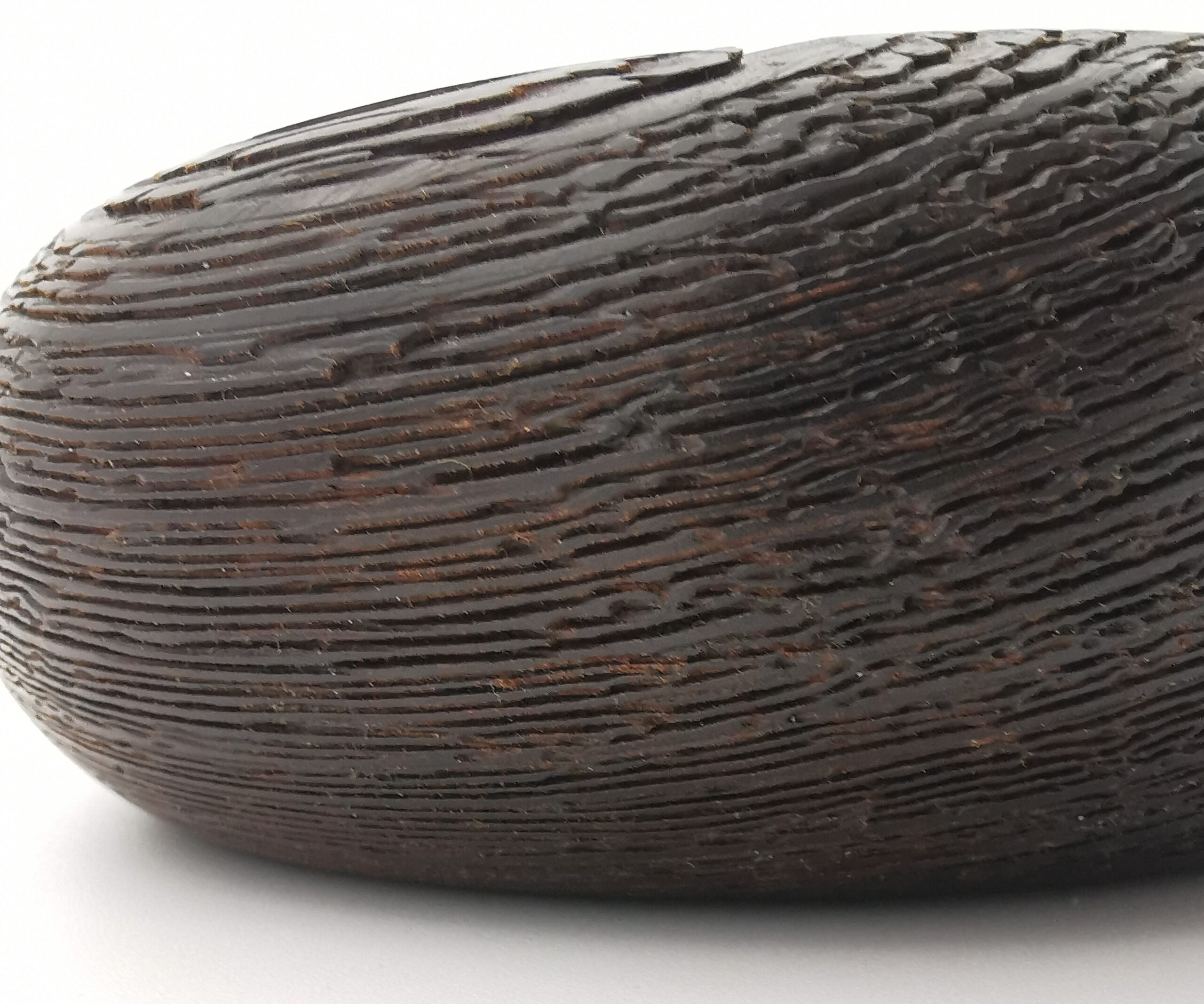 Wenge Schale (Grobe Struktur) – Bild 2