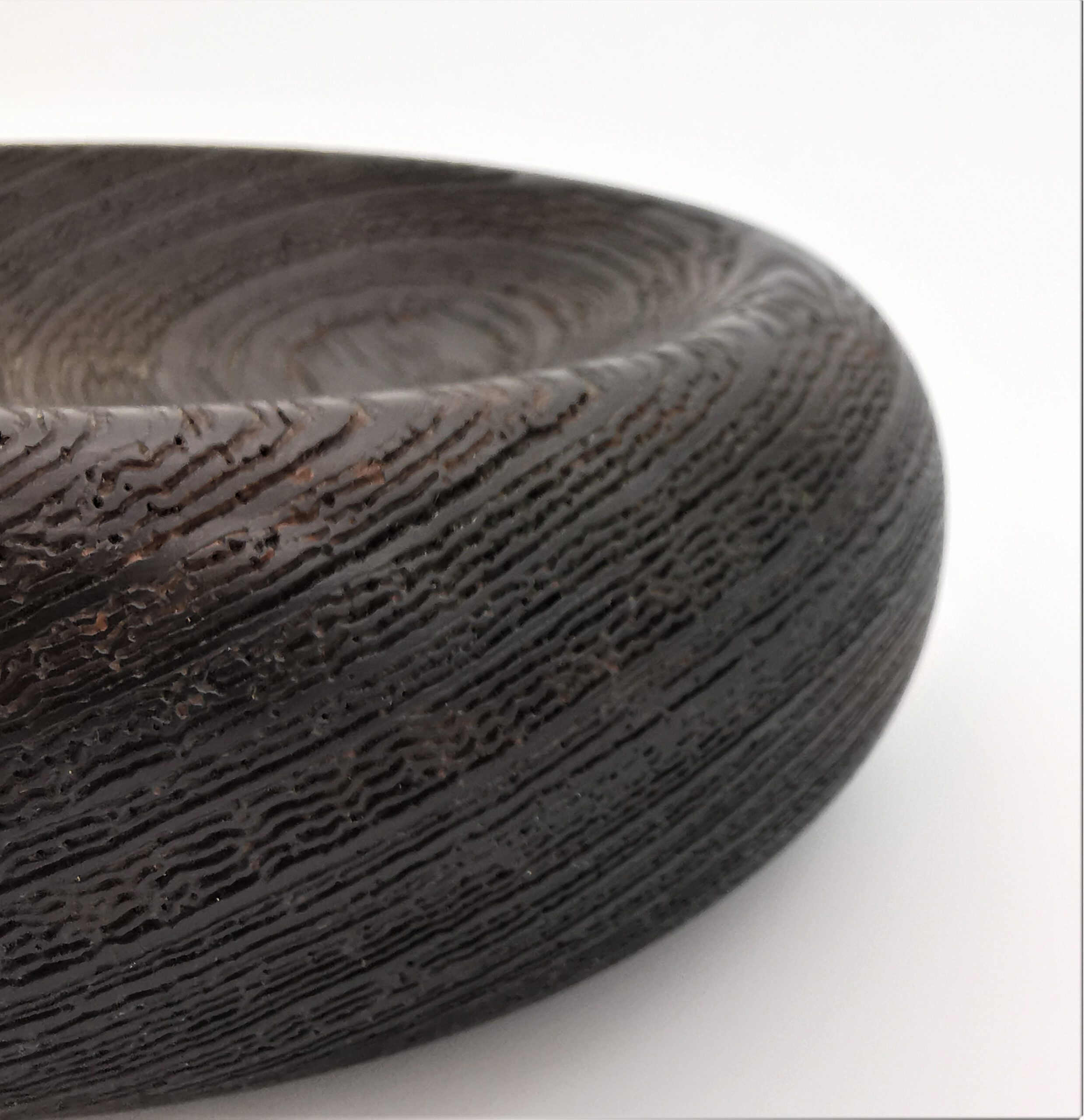 Wenge Schale (Grobe Struktur) – Bild 4