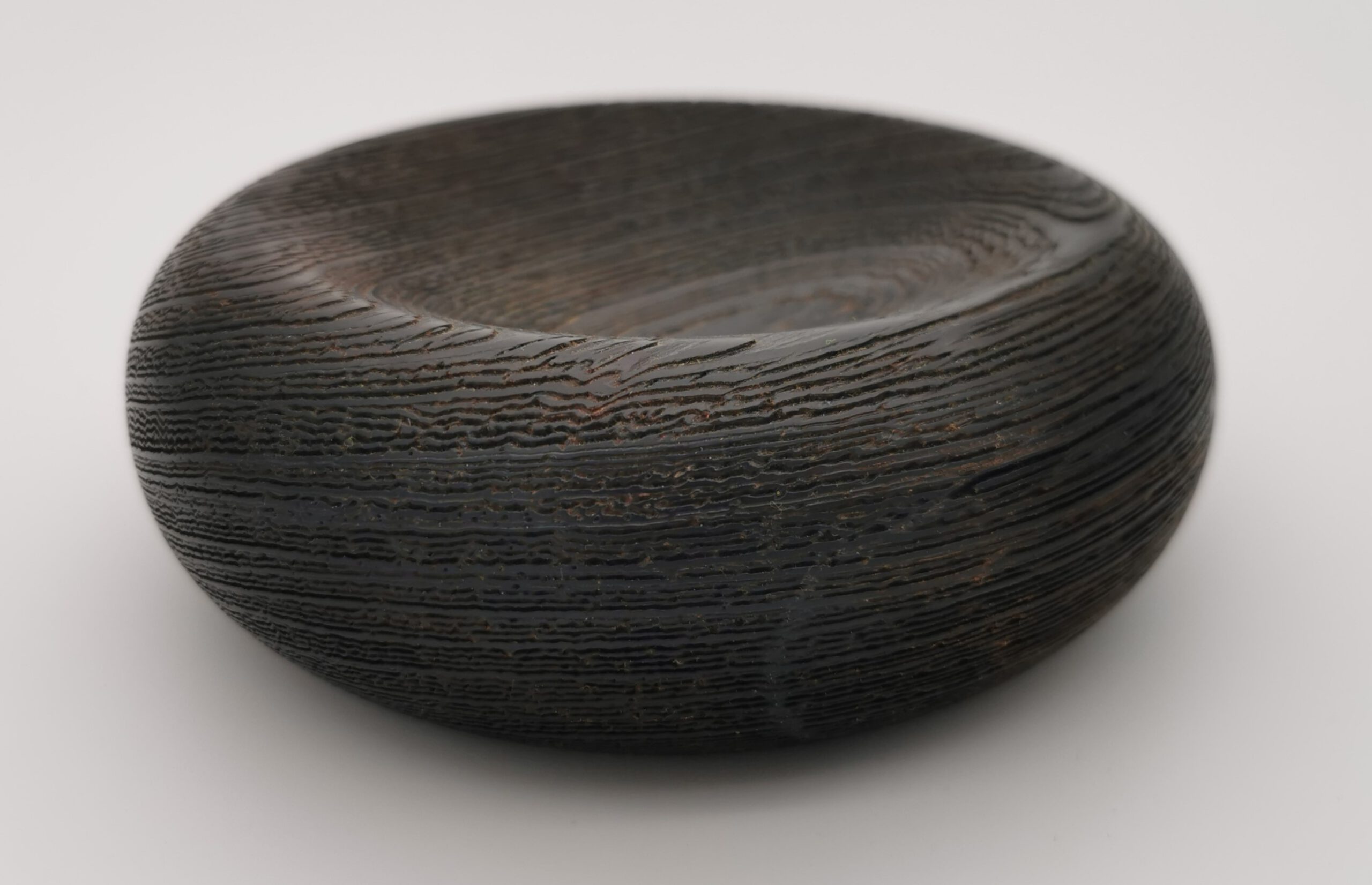 Wenge Schale (Grobe Struktur) – Bild 5