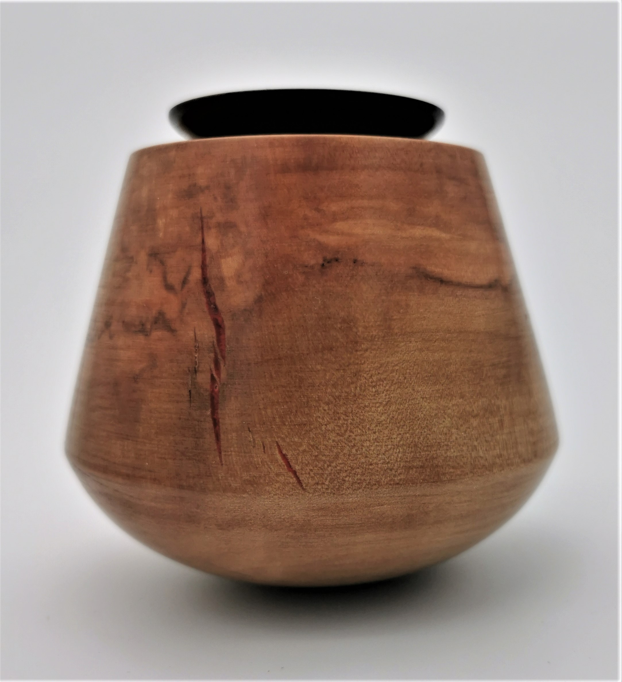 Kirsche Dose (Ziricote Rand, Bocote Streifen) – Bild 9