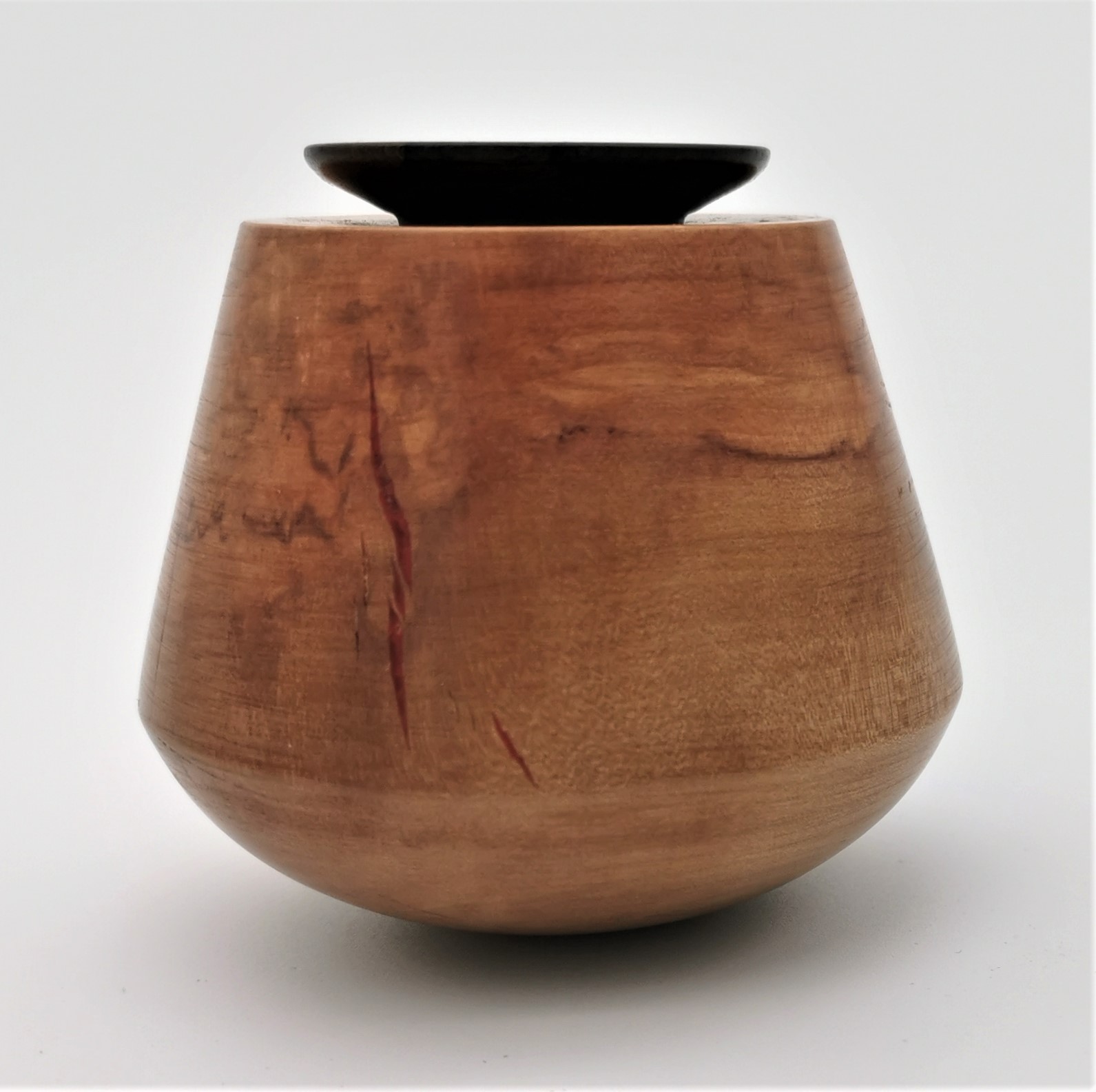 Kirsche Dose (Ziricote Rand, Bocote Streifen) – Bild 10