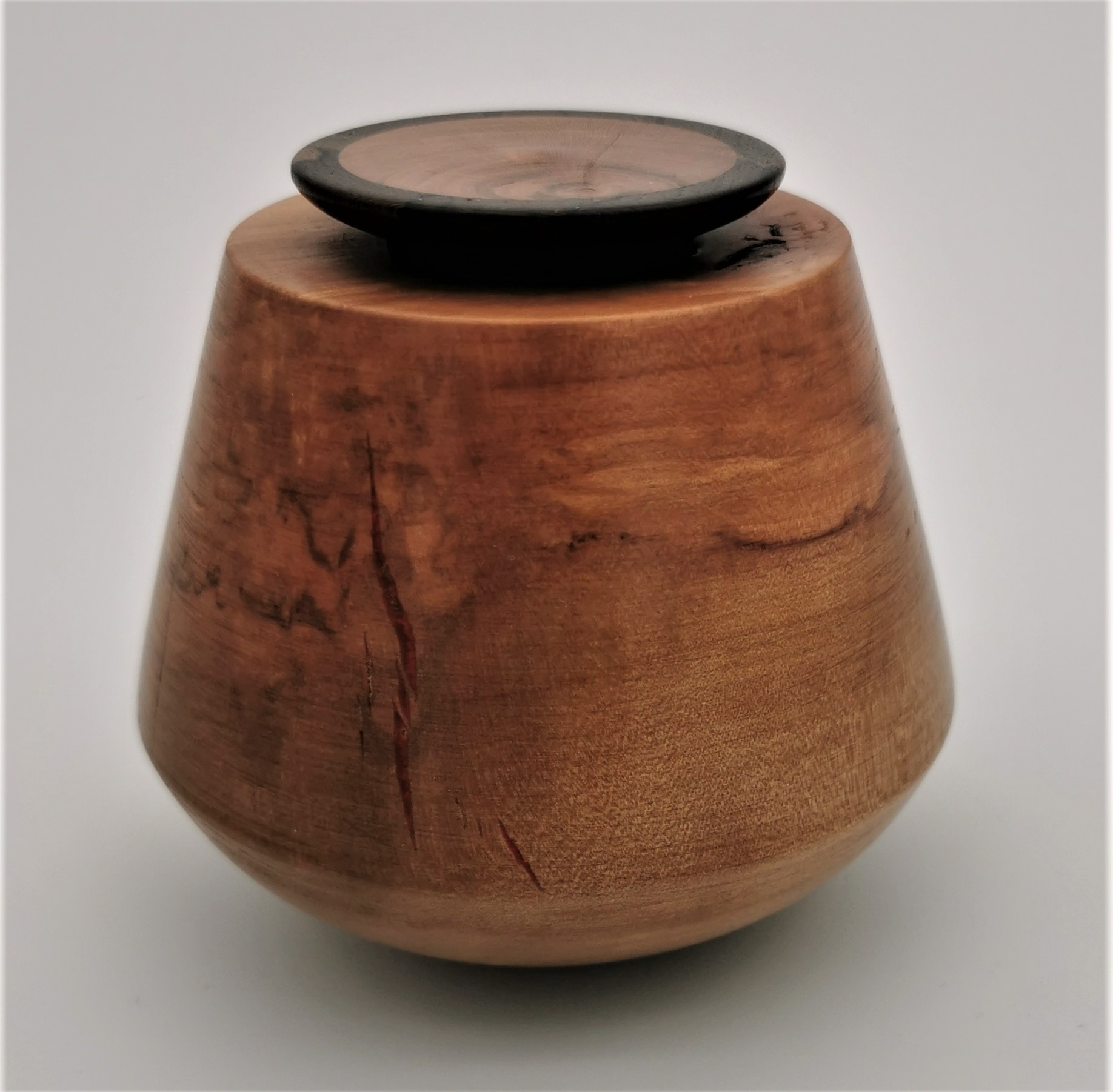 Kirsche Dose (Ziricote Rand, Bocote Streifen) – Bild 11