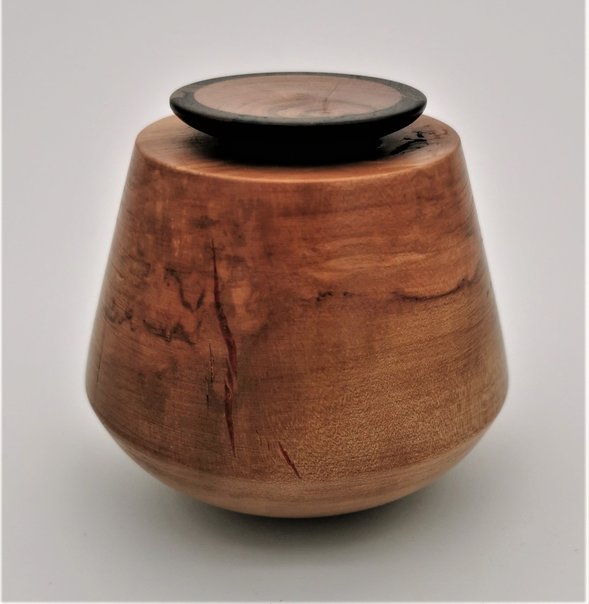 Kirsche Dose (Ziricote Rand, Bocote Streifen) – Bild 12