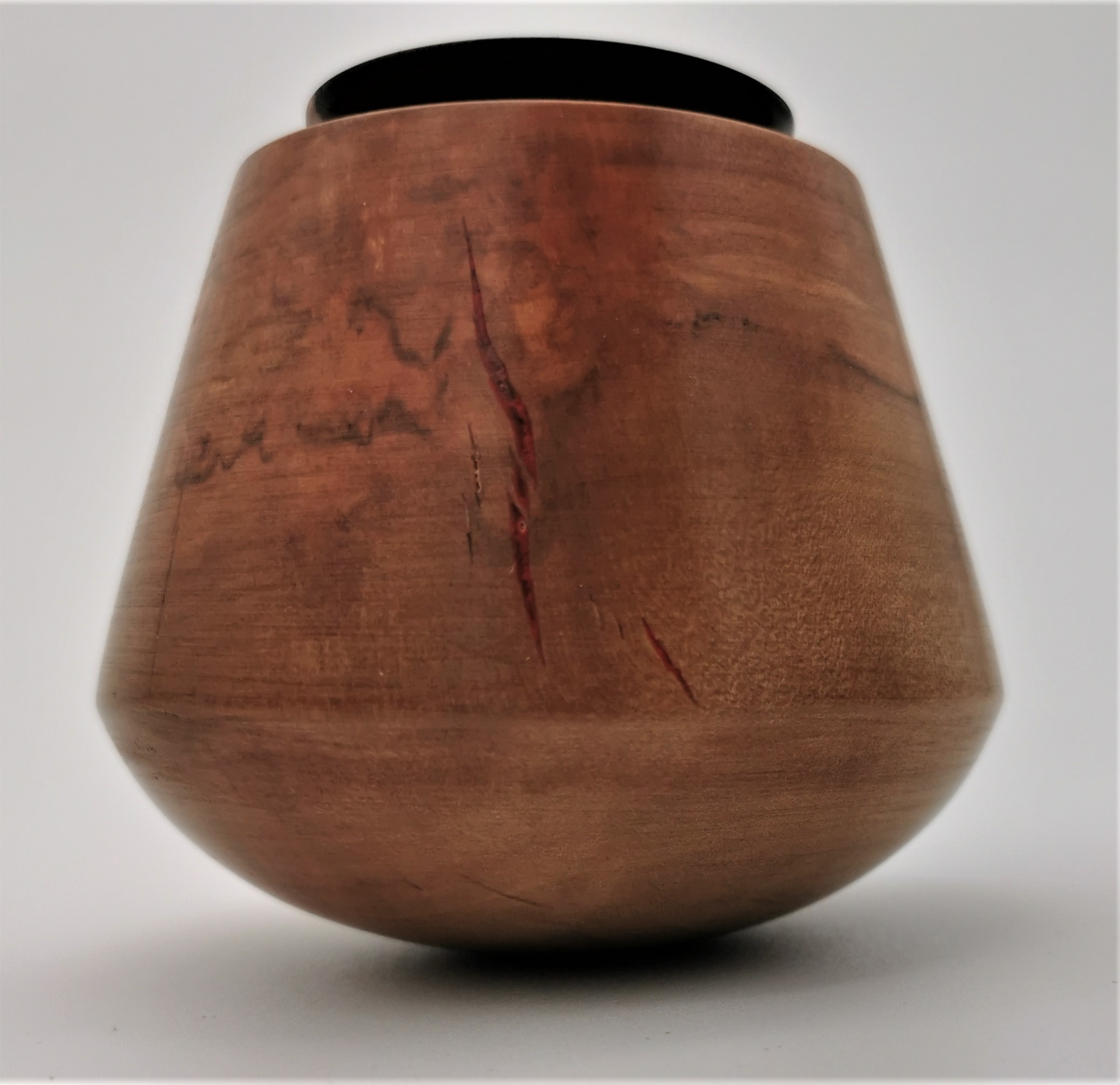 Kirsche Dose (Ziricote Rand, Bocote Streifen) – Bild 13