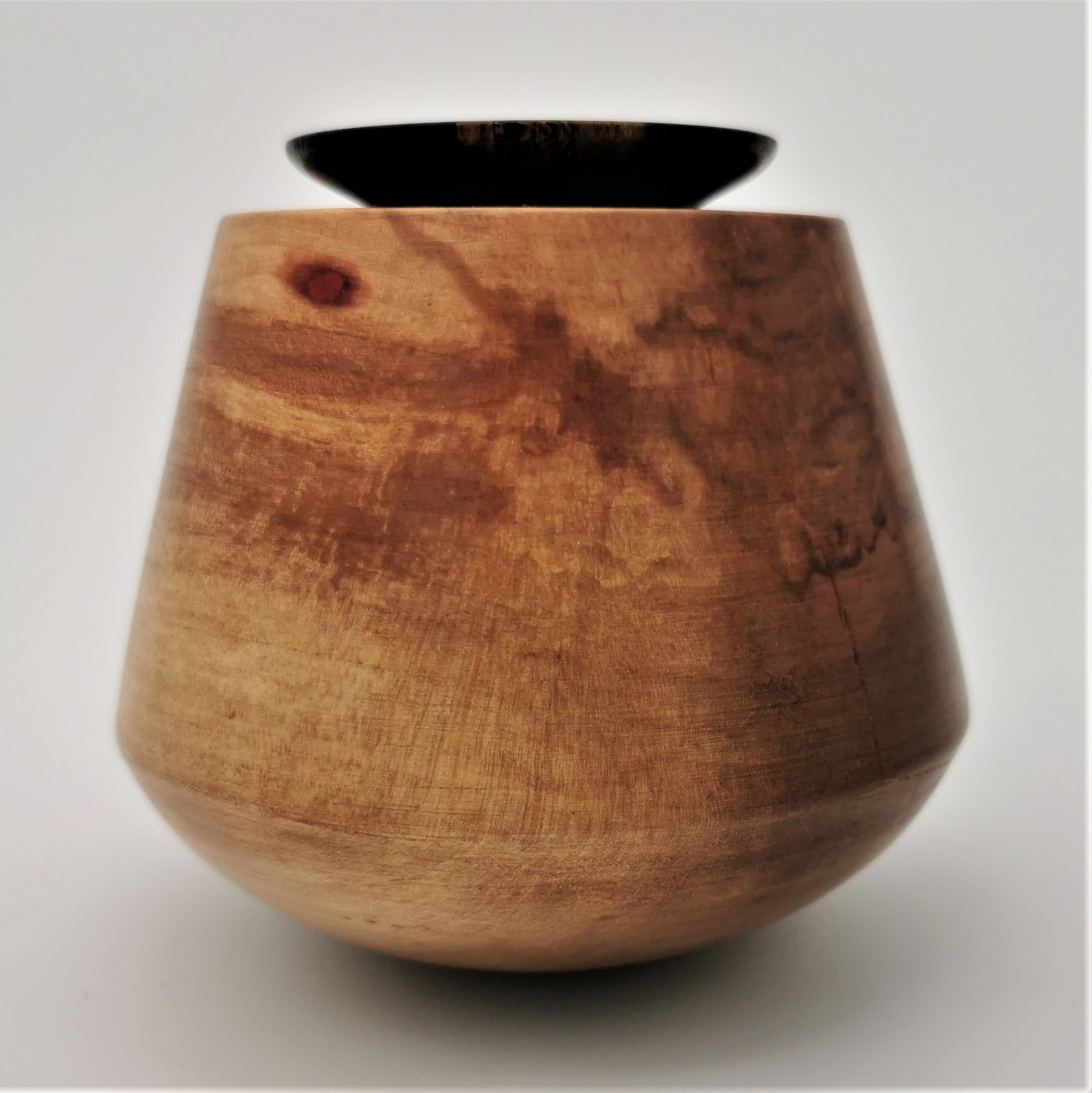 Kirsche Dose (Ziricote Rand, Bocote Streifen) – Bild 14