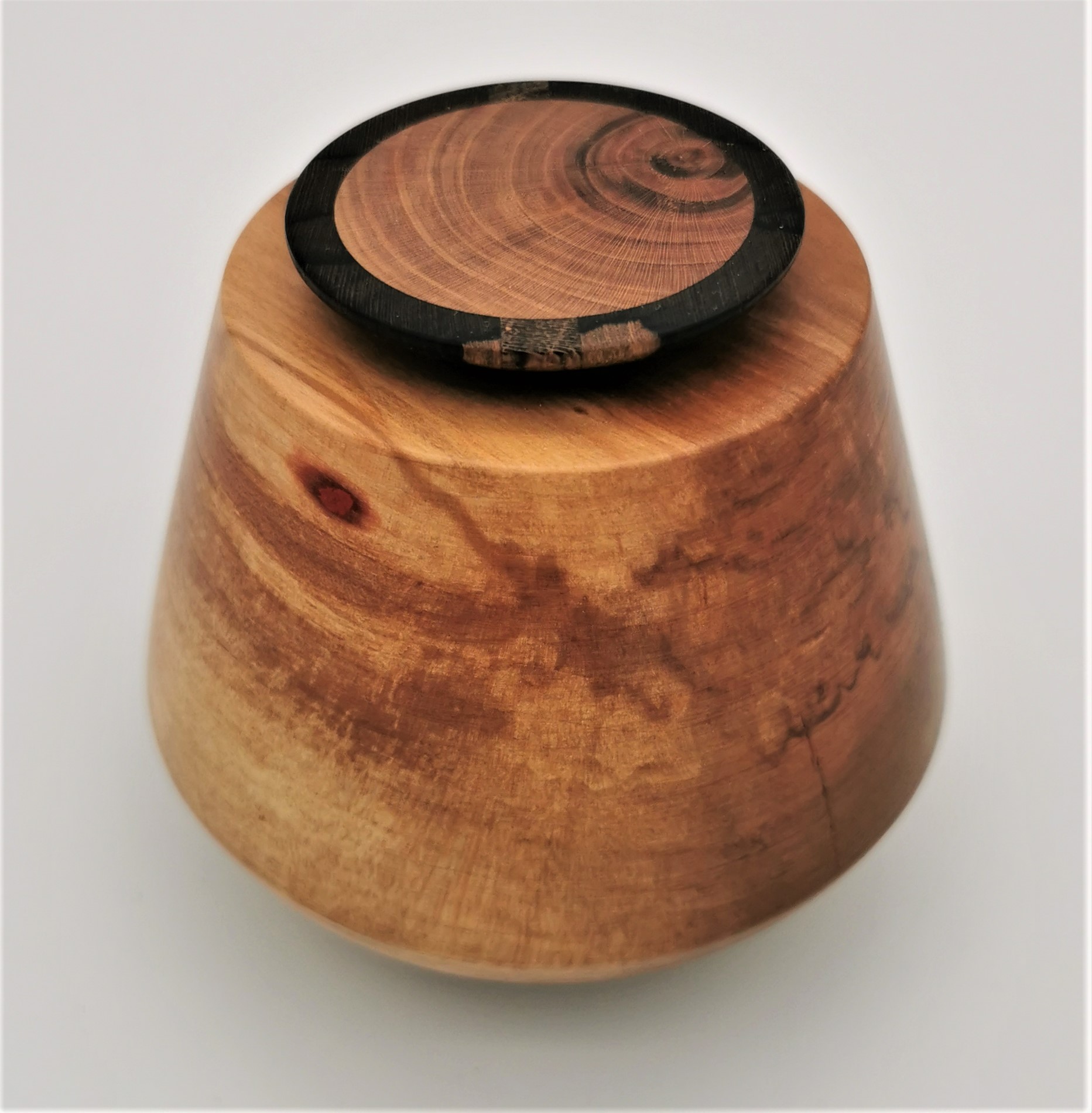 Kirsche Dose (Ziricote Rand, Bocote Streifen) – Bild 15