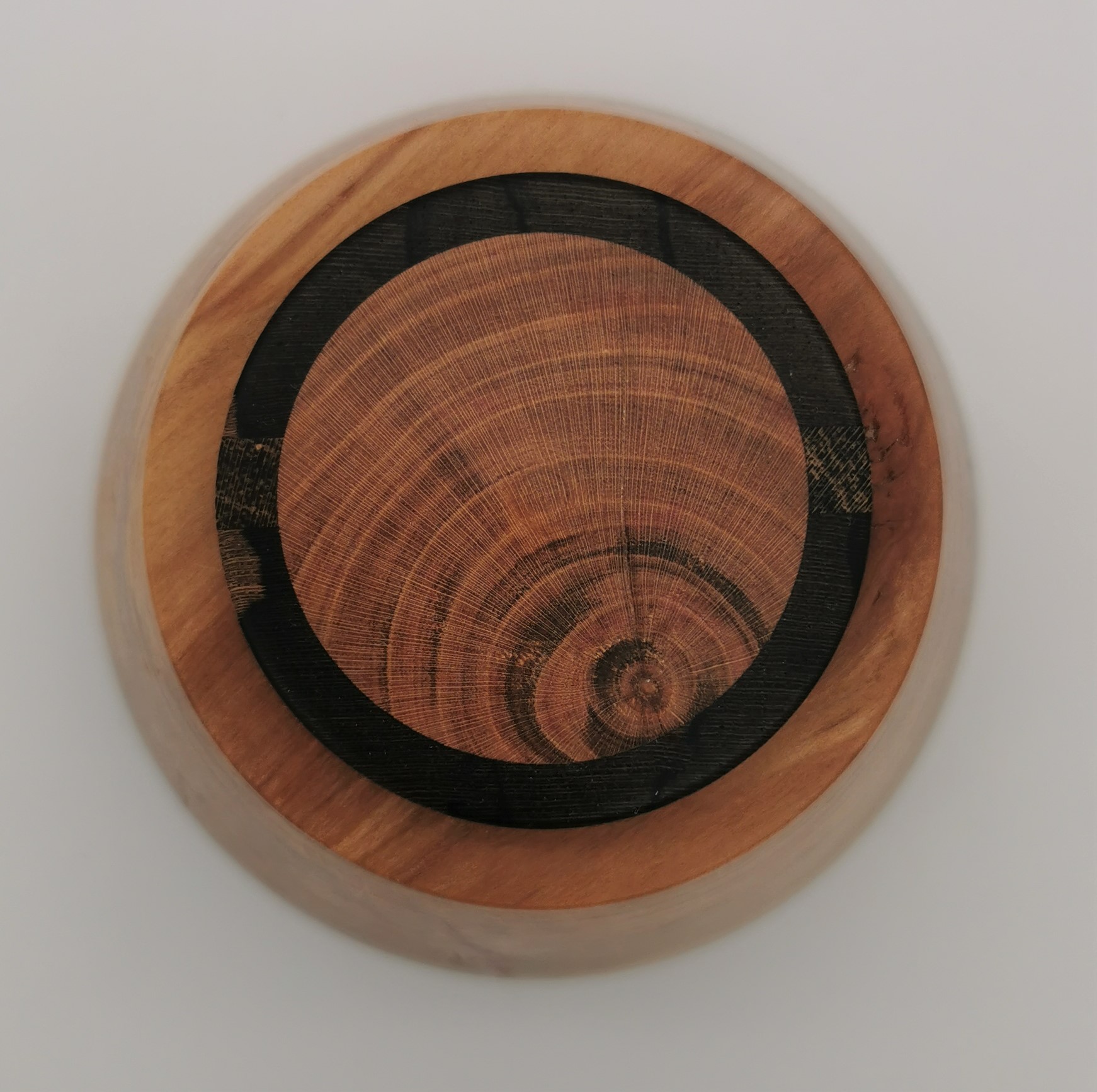 Kirsche Dose (Ziricote Rand, Bocote Streifen) – Bild 18