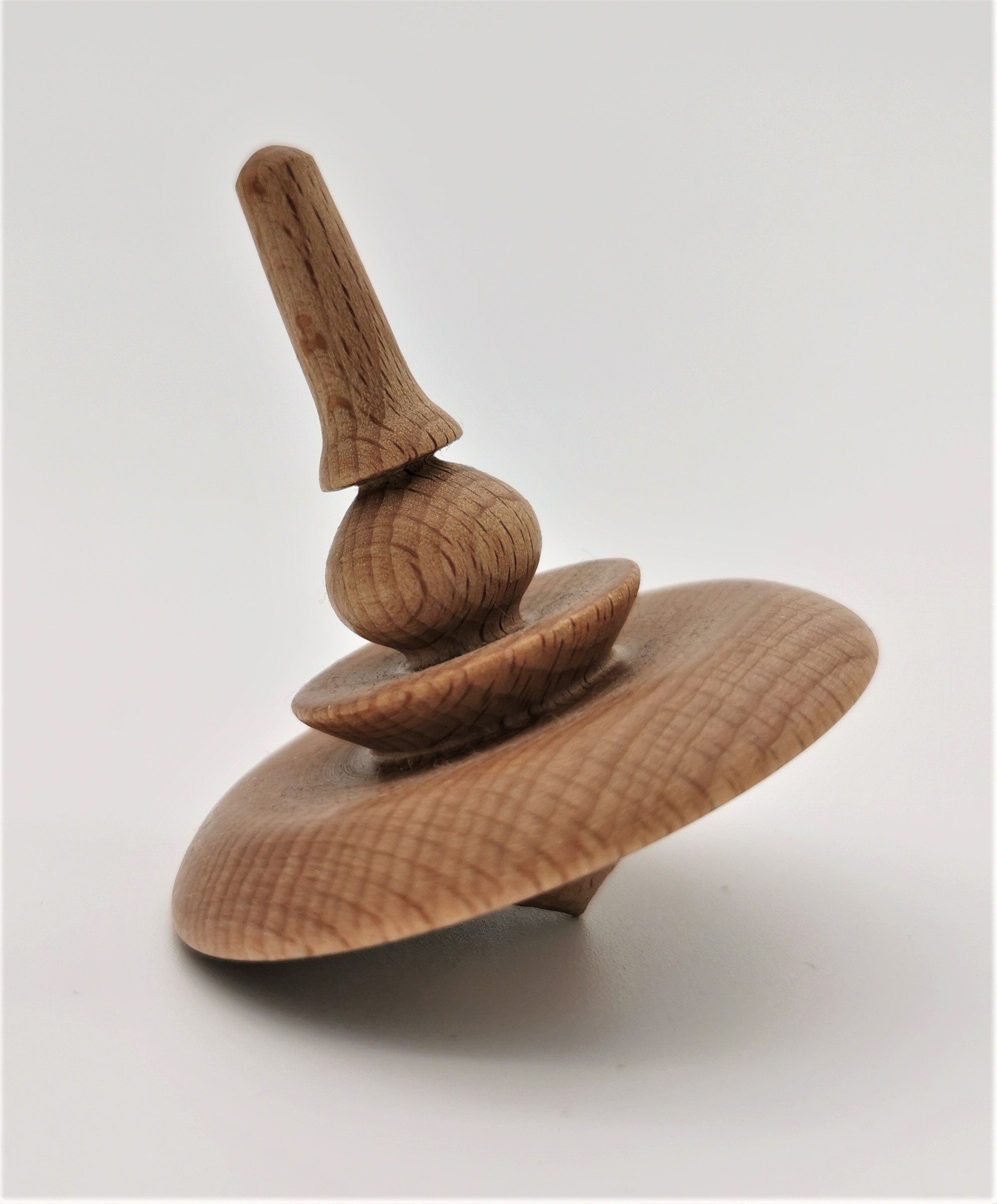 Buchenholz Kreisel (Springbrunnen) – Bild 4