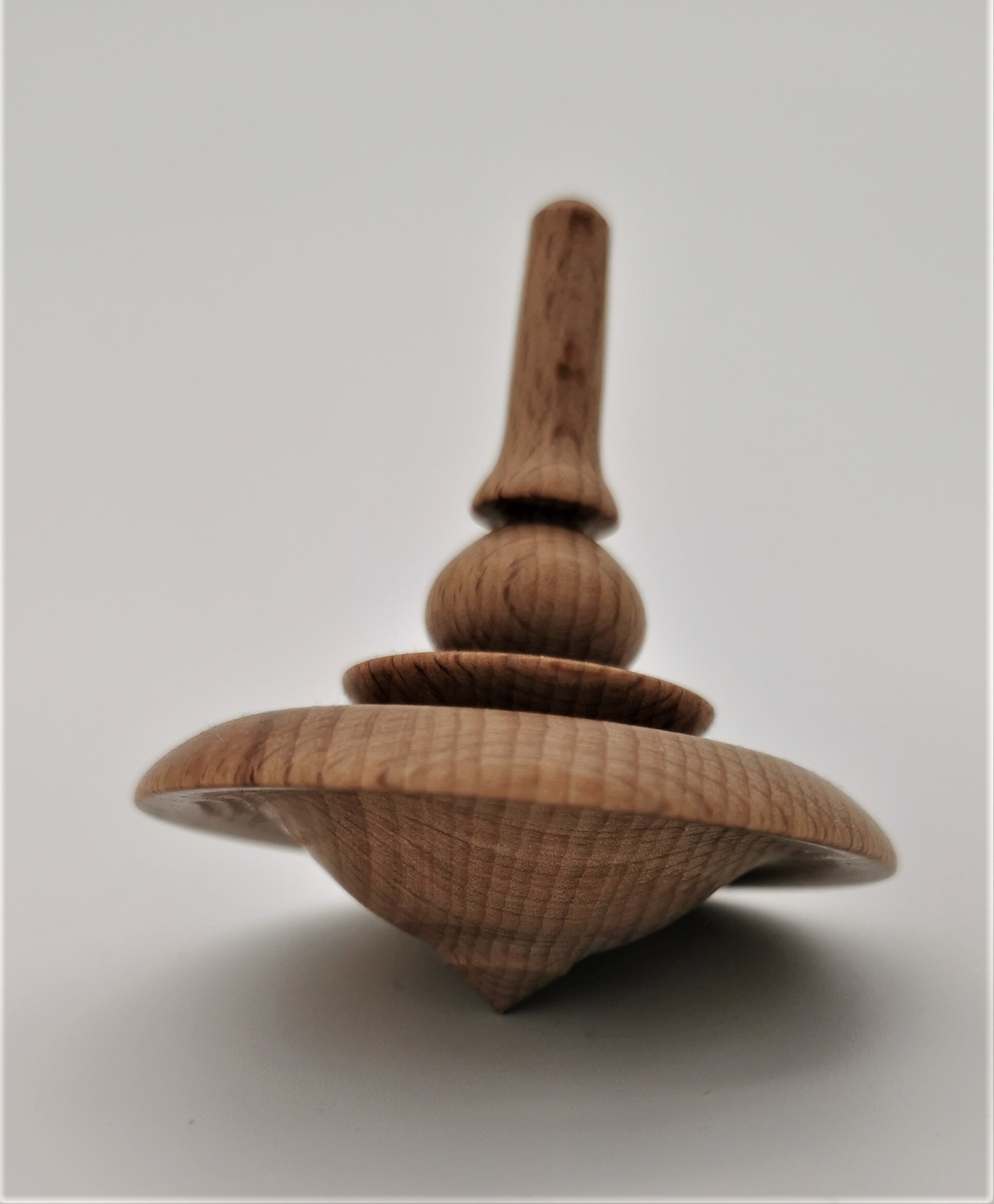 Buchenholz Kreisel (Springbrunnen) – Bild 2