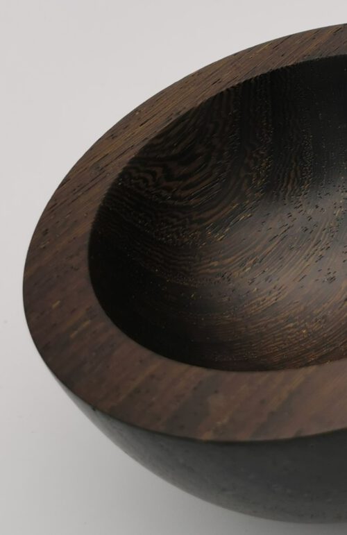 Wenge Schale (Feine Maserung)